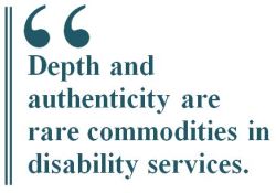 Depth and authenticity quote